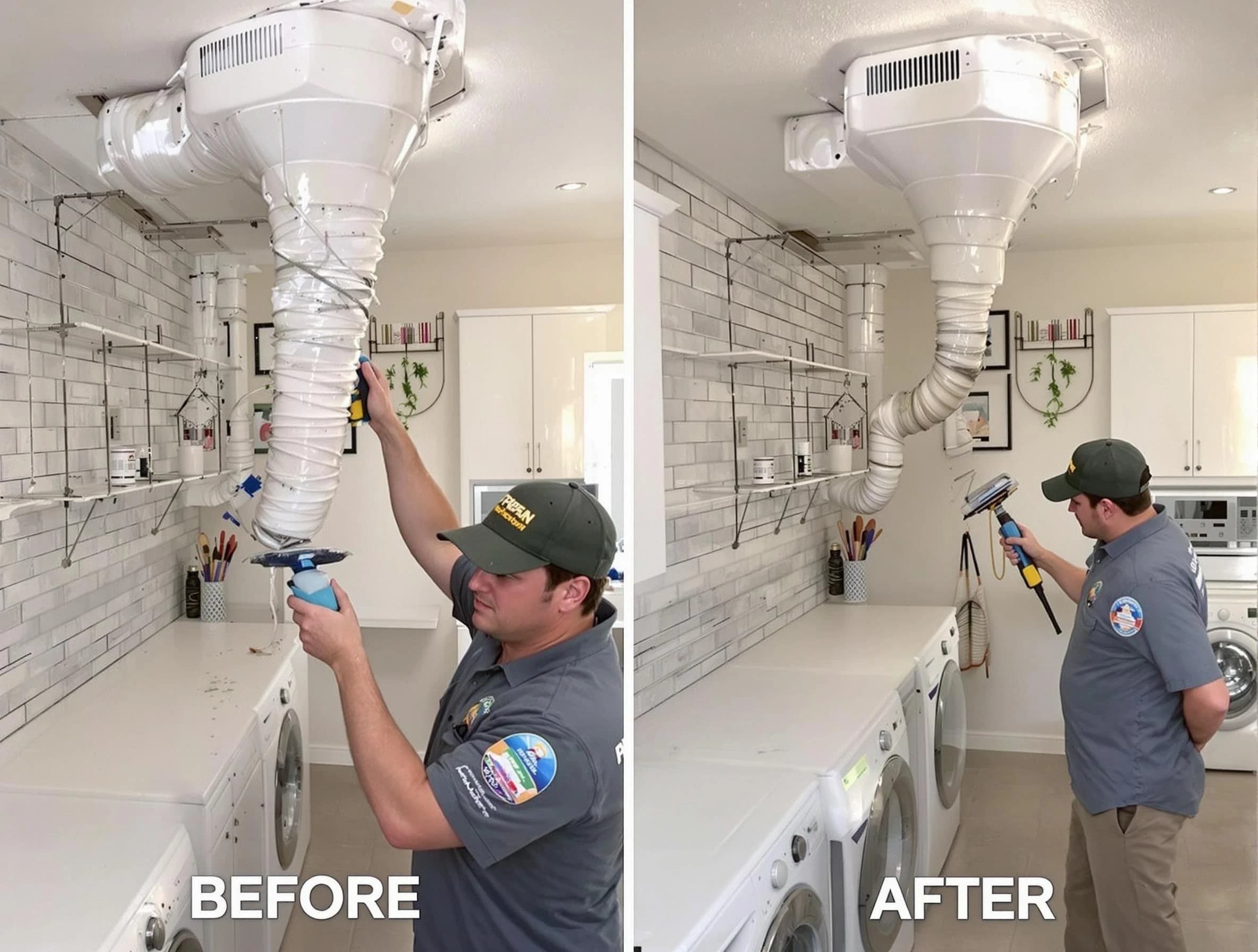Professional dryer exhaust vent cleaning by Cherry Hills Village Dryer Vent Cleaning in Cherry Hills Village